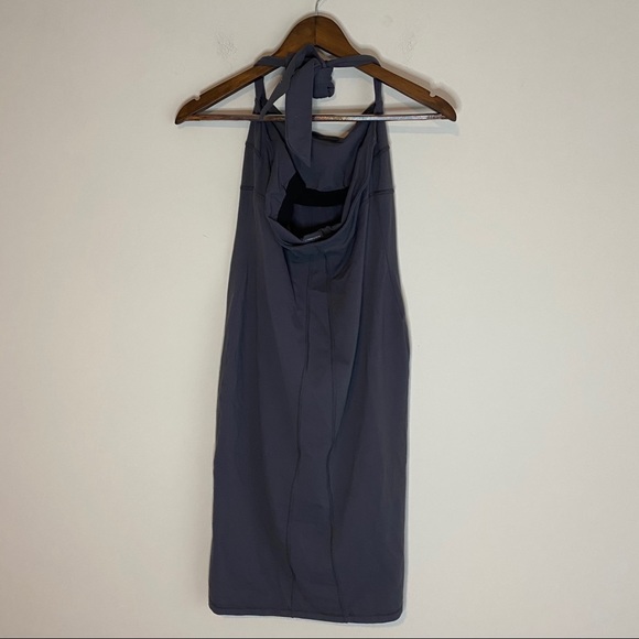 COPY - Athleta Sizzle Gray Halter Active Dress - Picture 4 of 6